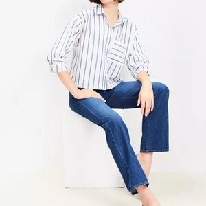 Ann Taylor LOFT Modern Pocket Shirt